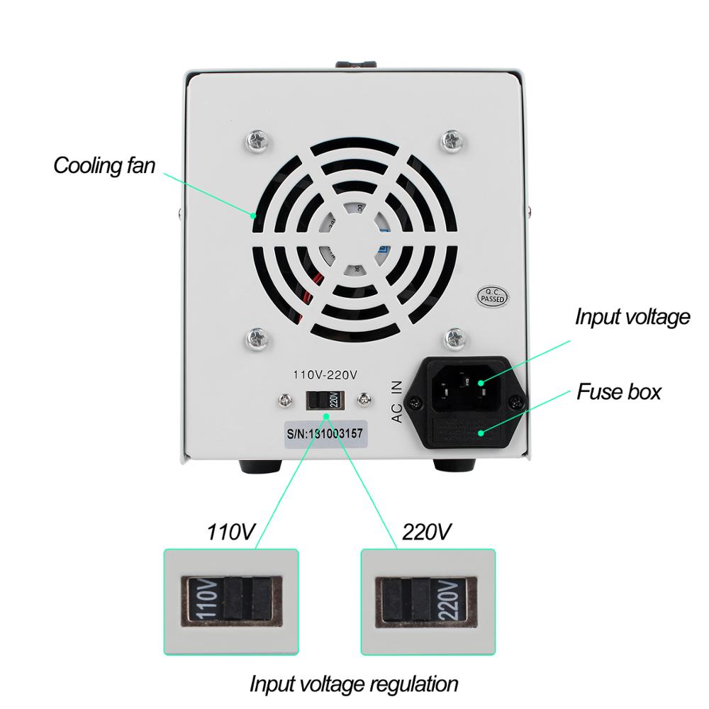 Alimentation électrique CC var - Linear Lab Power Supply Adjustable avis et prix